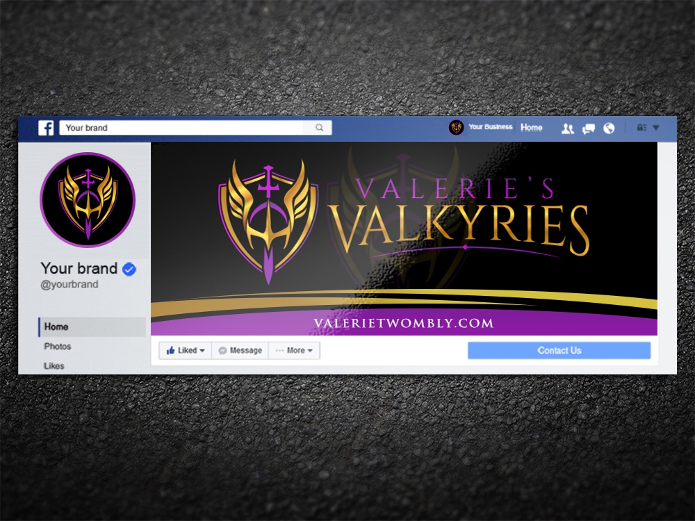 Valeries Valkyries logo design by mattlyn