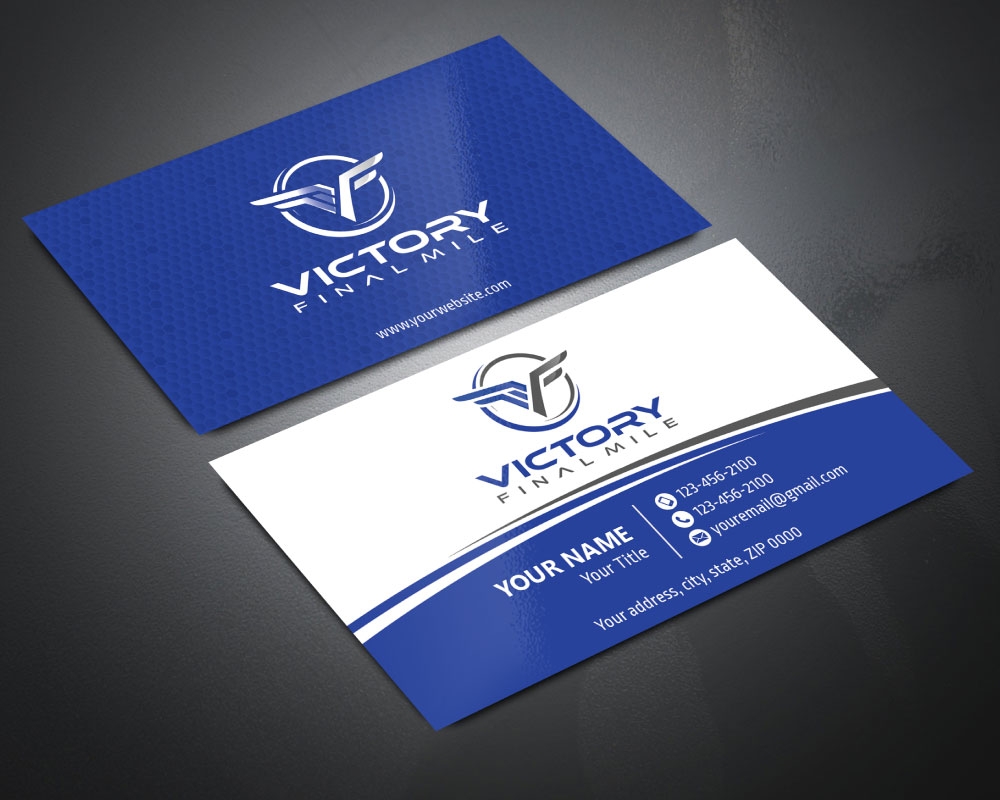 Victory Final Mile logo design by Boomstudioz