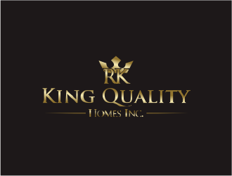 King Quality Homes Inc. logo design by Dianasari