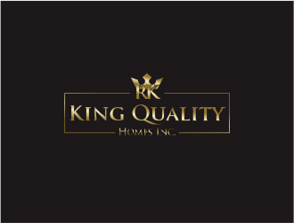 King Quality Homes Inc. logo design by Dianasari