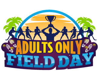 Adults only Field Day logo design by THOR_