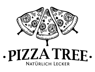 pizza tree logo design by mrdesign
