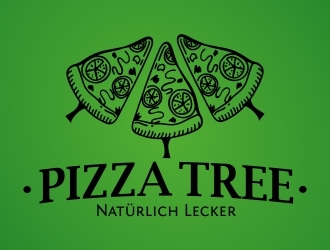 pizza tree logo design by mrdesign