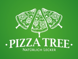 pizza tree logo design by mrdesign