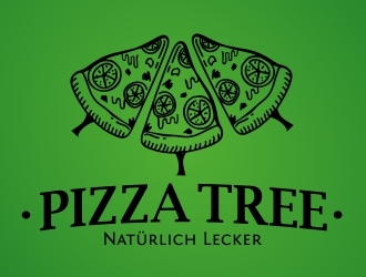 pizza tree logo design by mrdesign