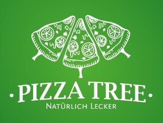 pizza tree logo design by mrdesign
