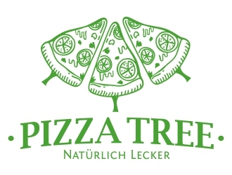 pizza tree logo design by mrdesign