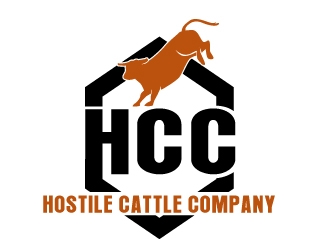 Hostile Cattle Company logo design by PMG