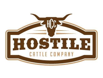 Hostile Cattle Company logo design by jaize
