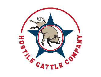 Hostile Cattle Company logo design by nona