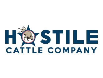 Hostile Cattle Company logo design by nona