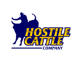 Hostile Cattle Company logo design by IrvanB