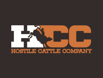 Hostile Cattle Company logo design by YONK