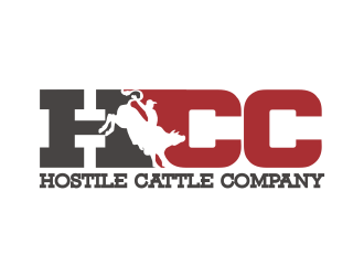 Hostile Cattle Company logo design by YONK