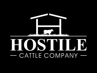 Hostile Cattle Company logo design by totoy07
