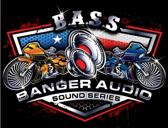 Banger Audio Sound Series logo design by REDCROW