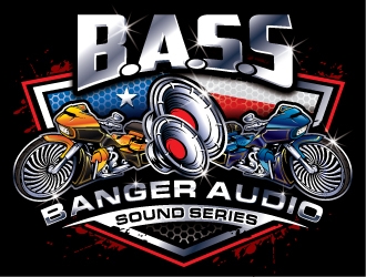 Banger Audio Sound Series logo design by REDCROW