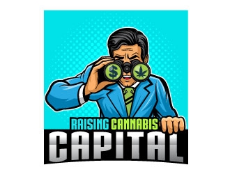 Raising Cannabis Capital logo design by Suvendu