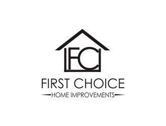 First Choice Home Improvements logo design by Greenlight