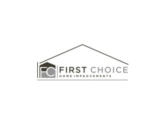 First Choice Home Improvements logo design by bricton