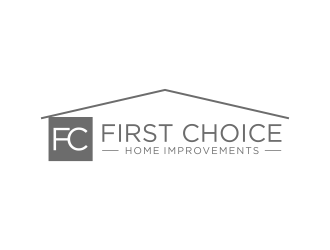 First Choice Home Improvements logo design by ammad