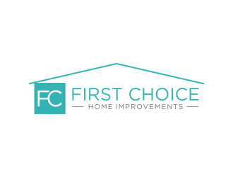 First Choice Home Improvements logo design by ammad