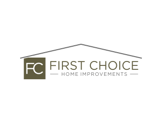 First Choice Home Improvements logo design by ammad