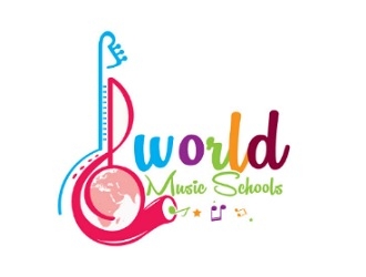 World Music Schools logo design by gogo