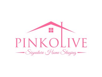 Pink Olive Signature Home Staging logo design by IrvanB