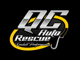 QC Auto Rescue  logo design by beejo