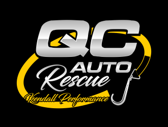 QC Auto Rescue  logo design by beejo