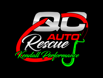 QC Auto Rescue  logo design by beejo