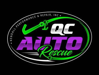 QC Auto Rescue  logo design by DreamLogoDesign