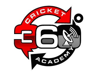 360 Cricket Academy logo design by Dakouten