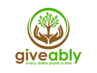 Giveably logo design by maseru