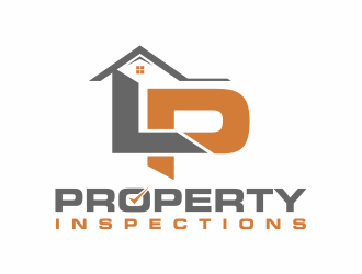 LP Property Inspections logo design by mutafailan