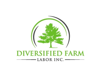 Diversified Farm Labor Inc. logo design by Creativeminds