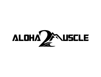 Aloha2Muscle logo design by JessicaLopes