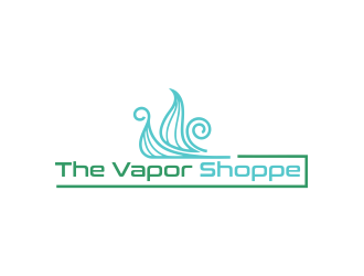The Vapor Shoppe logo design by ROSHTEIN