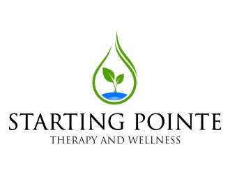 Starting Pointe Therapy and Wellness logo design by jetzu