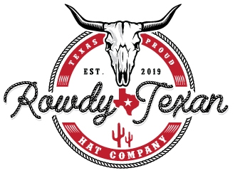 Rowdy Texan Hat Company logo design by REDCROW