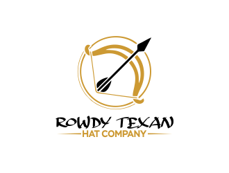 Rowdy Texan Hat Company logo design by ROSHTEIN