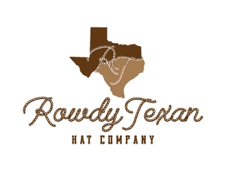 Rowdy Texan Hat Company logo design by jaize