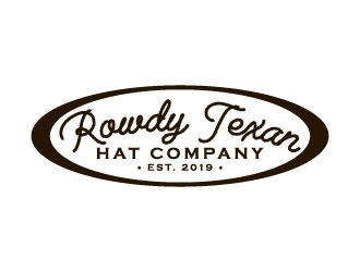 Rowdy Texan Hat Company logo design by daywalker