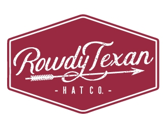 Rowdy Texan Hat Company logo design by Dakouten