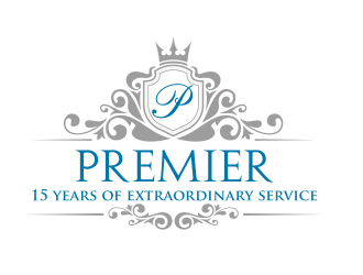 15 years of extraordinary service @ Premier logo design by Cekot_Art