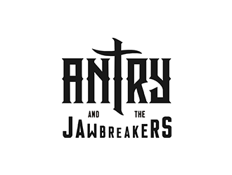 ANTRY and the Jawbreakers logo design by blackcane