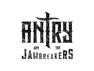 ANTRY and the Jawbreakers logo design by blackcane