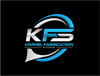Kimmel Fabrication Studio logo design by evdesign
