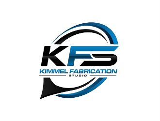 Kimmel Fabrication Studio logo design by evdesign